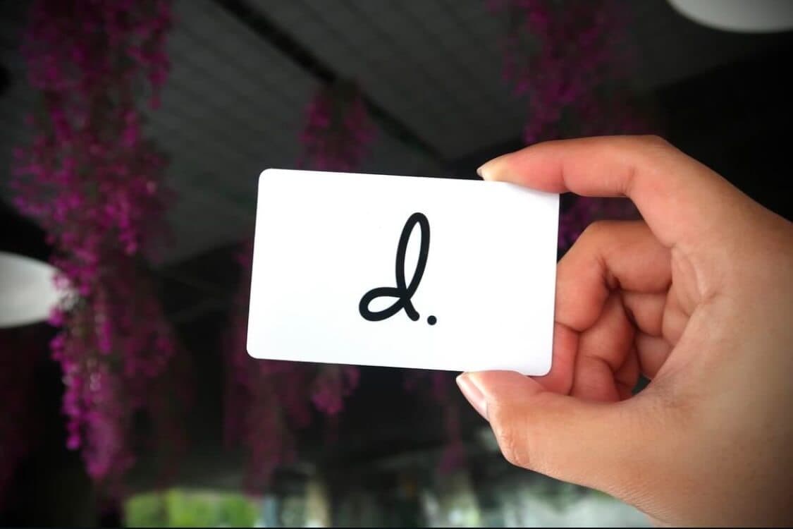 White cards (1year free coffee)